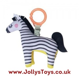 Jiggly Zebra Baby Toy